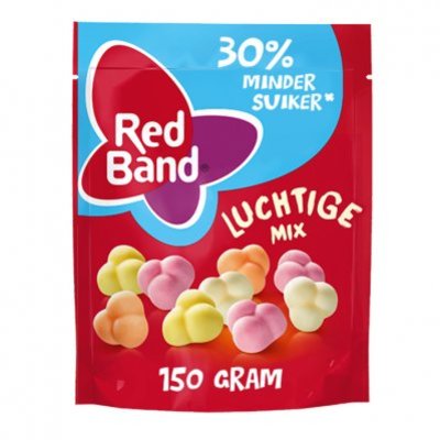 Red Band Luchtige mix 30% minder suiker